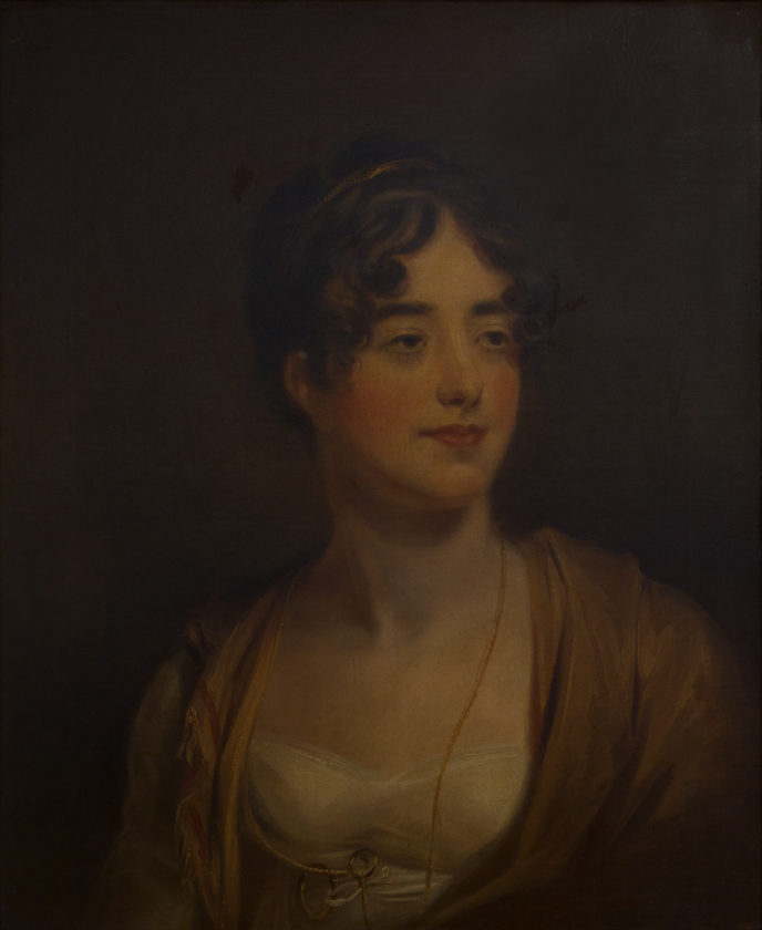 Oil portrait painting — archival reproduction under controlled studio light